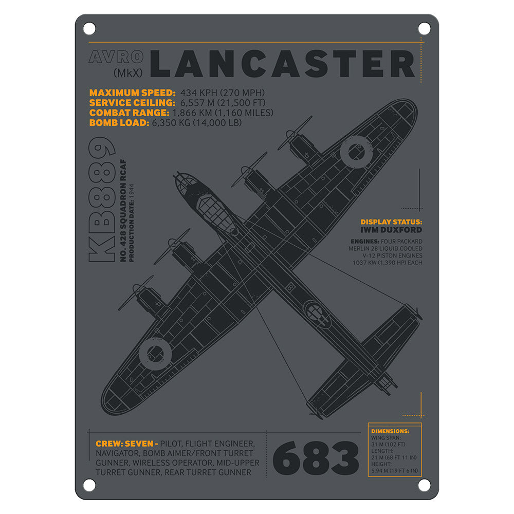 Lancaster Bomber - Technical (Small)