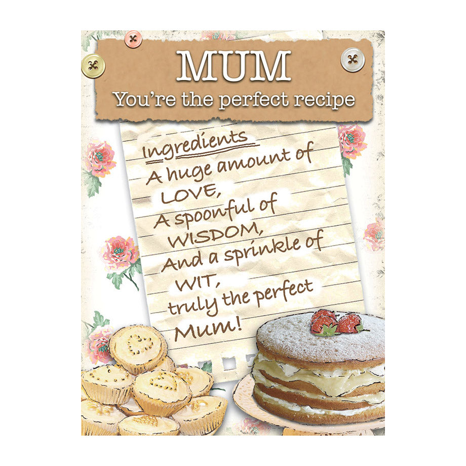 Mum - Perfect Recipe (Small)