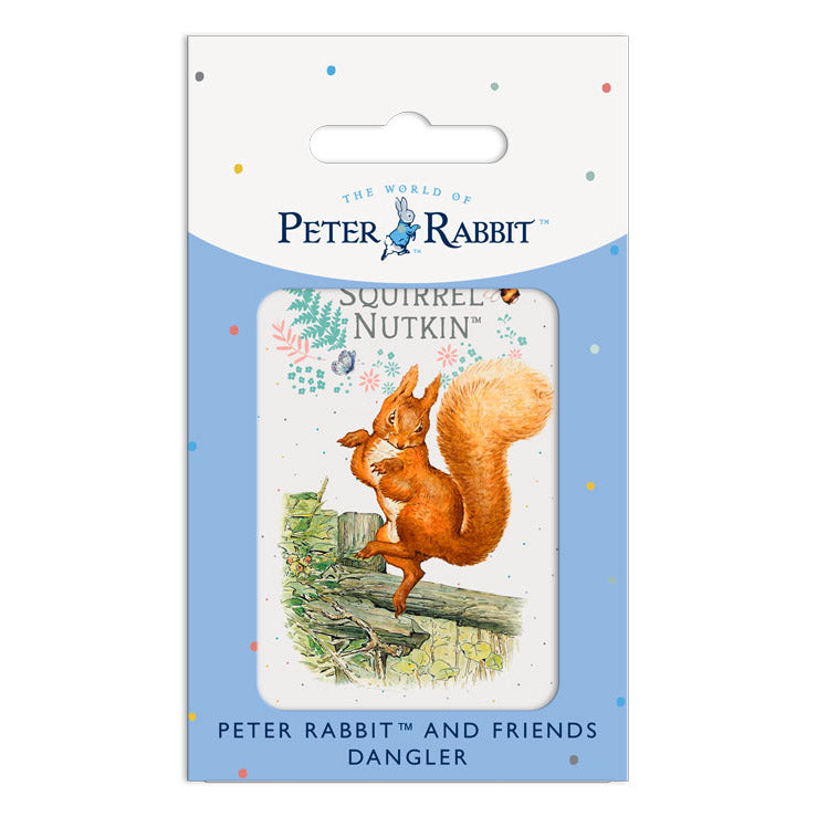Beatrix Potter - Squirrel Nutkin (Dangler Sign)