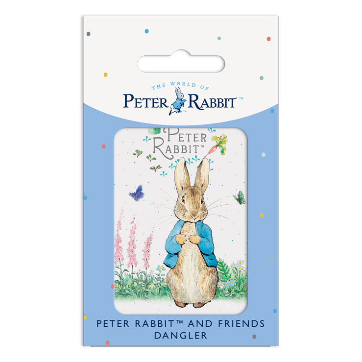 Beatrix Potter - Peter Rabbit Standing (Dangler Sign)
