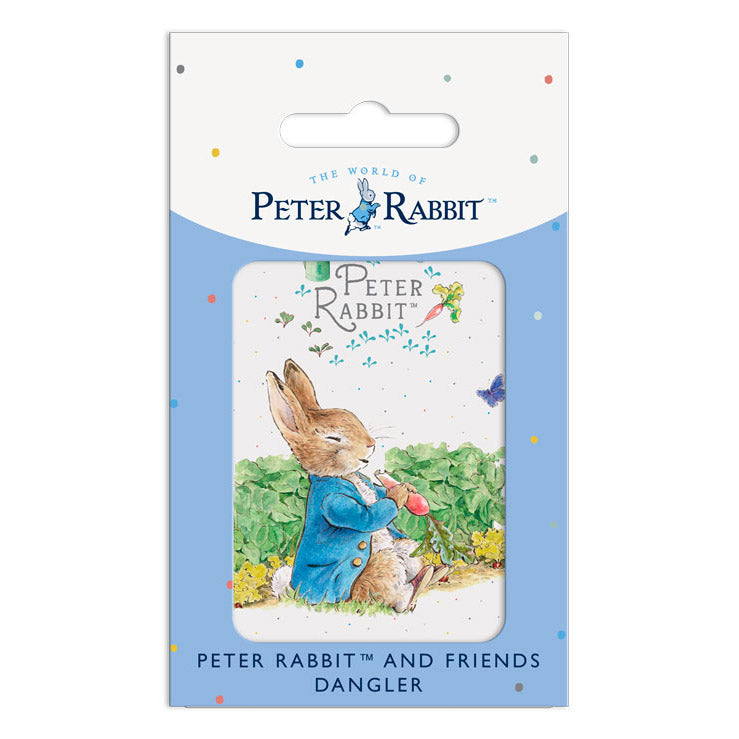 Beatrix Potter - Peter Rabbit and Radish (Dangler Sign)