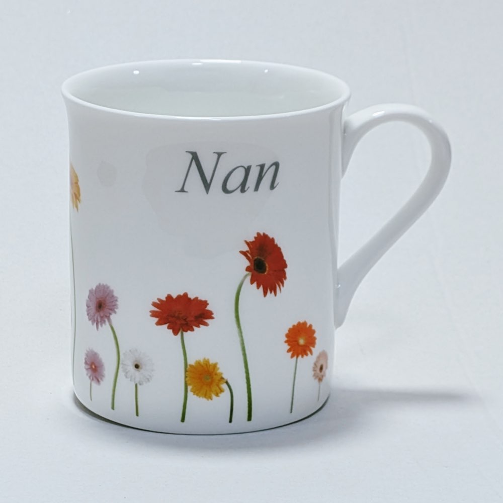 Nan (Gerbera) Fine Bone China Coffee Mug