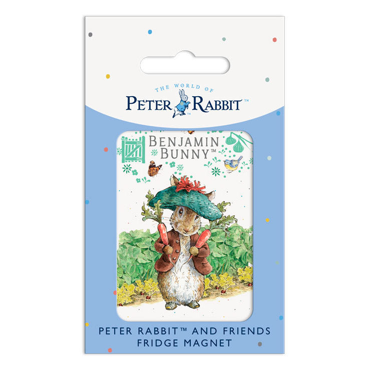 Beatrix Potter - Benjamin Bunny and Carrots (Fridge Magnet)