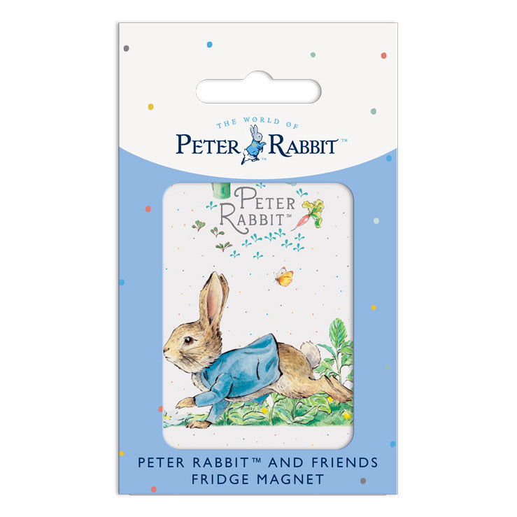 Beatrix Potter - Peter Rabbit Running (Fridge Magnet)