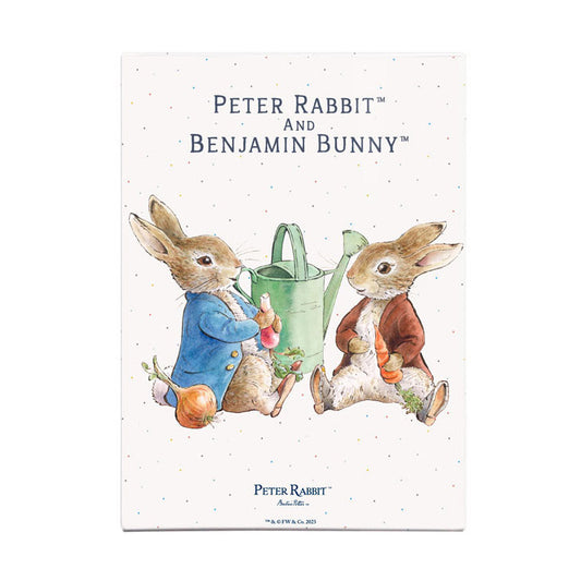 Beatrix Potter - Peter Rabbit and Benjamin Bunny eating (Fridge Magnet)