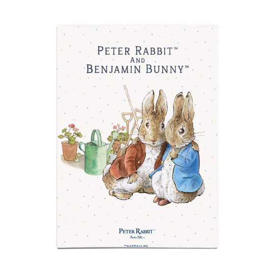 Beatrix Potter - Peter Rabbit and Benjamin Bunny together (Fridge Magnet)