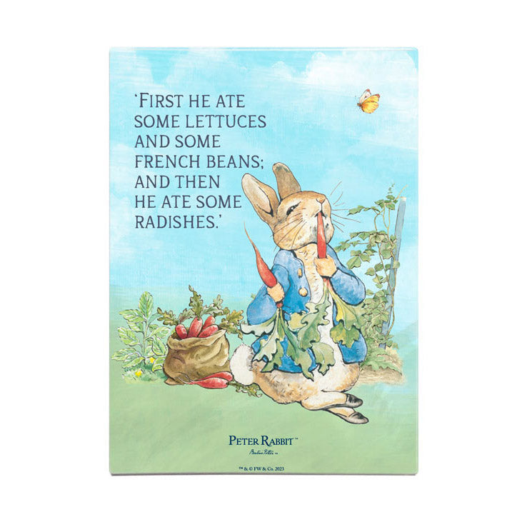 Beatrix Potter - Peter Rabbit - First he ate some lettuces… (Fridge Magnet)