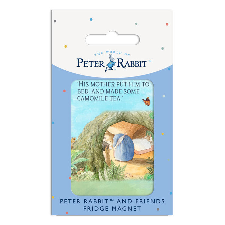 Beatrix Potter - Mrs Rabbit - His Mother put him to bed… (Fridge Magnet)