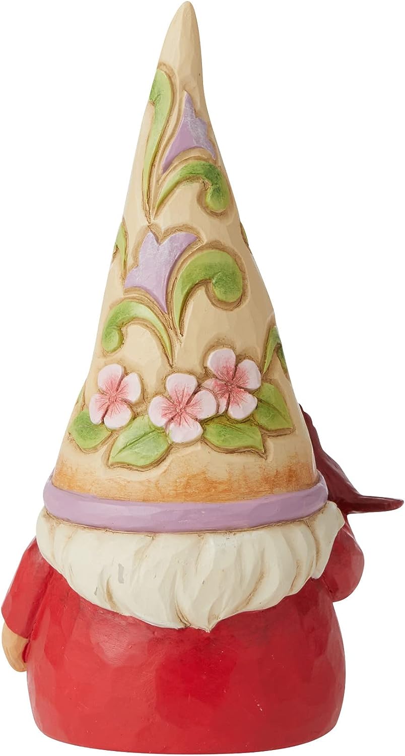 Redbird Beauty - Gnome With Caridnal Figurine