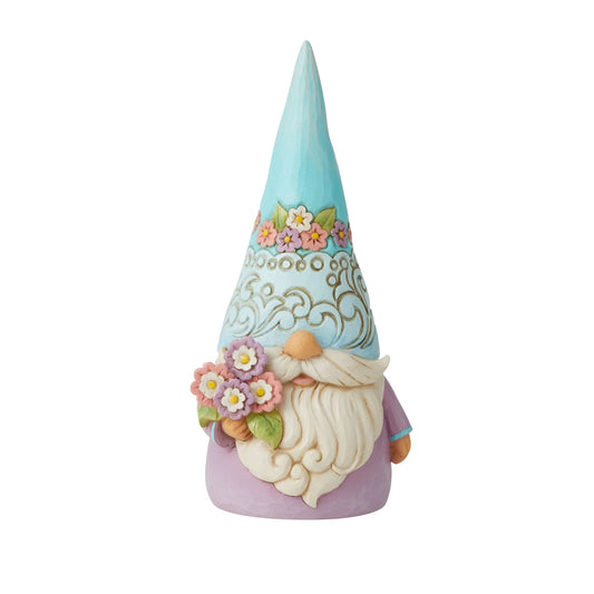 Bloomin' Gnome - Gnome With Flowers Figurine