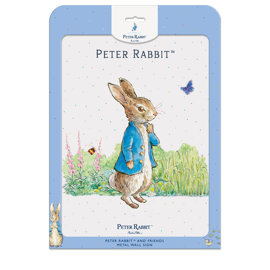 Beatrix Potter - Peter Rabbit with Butterfly and Bee (Large)