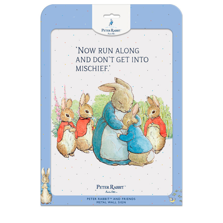 Beatrix Potter - 'Now run along and don't get into mischief' (Large)