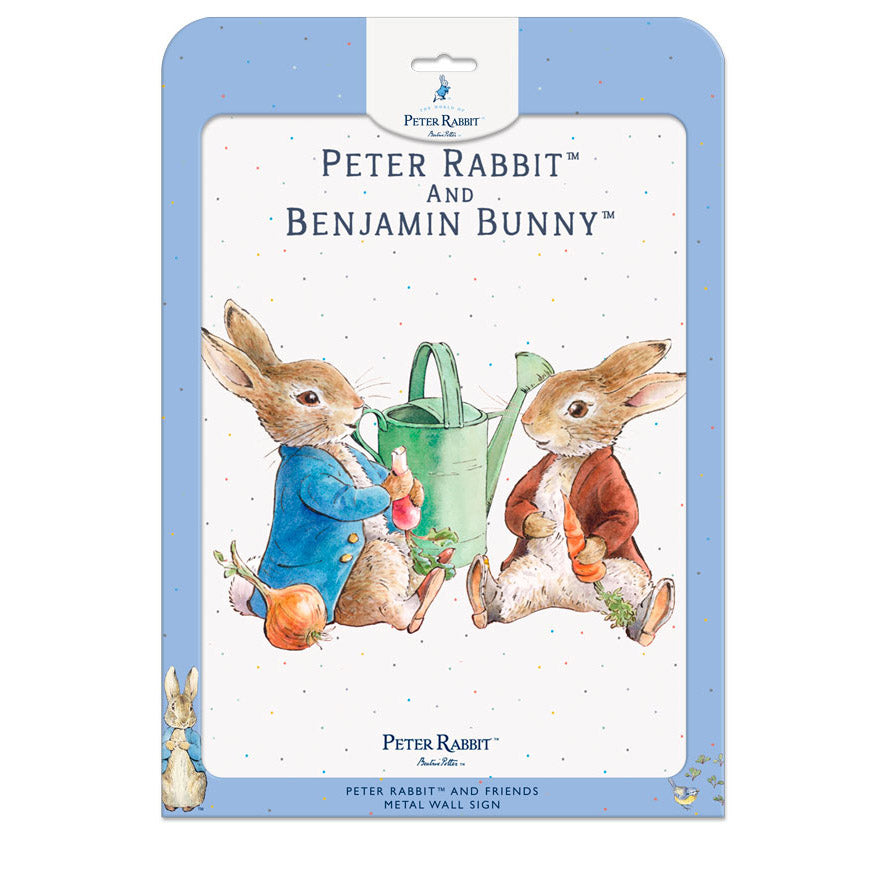 Beatrix Potter - Peter Rabbit and Benjamin Bunny eating (Large)
