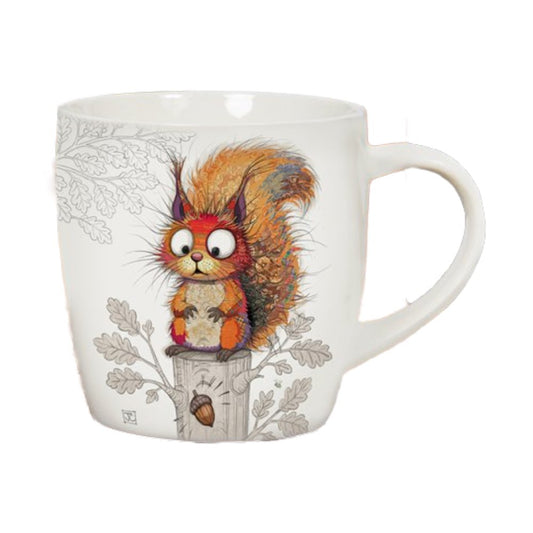 Squirrel 'Sarah' Bug Art Mug