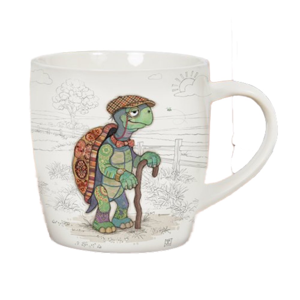 Tortoise 'Theodore' Bug Art Mug