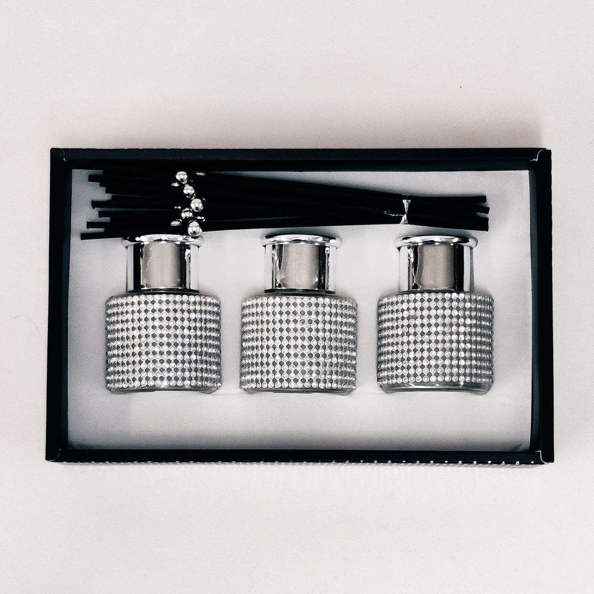 Diamante - Silver - Set 3 Diffusers