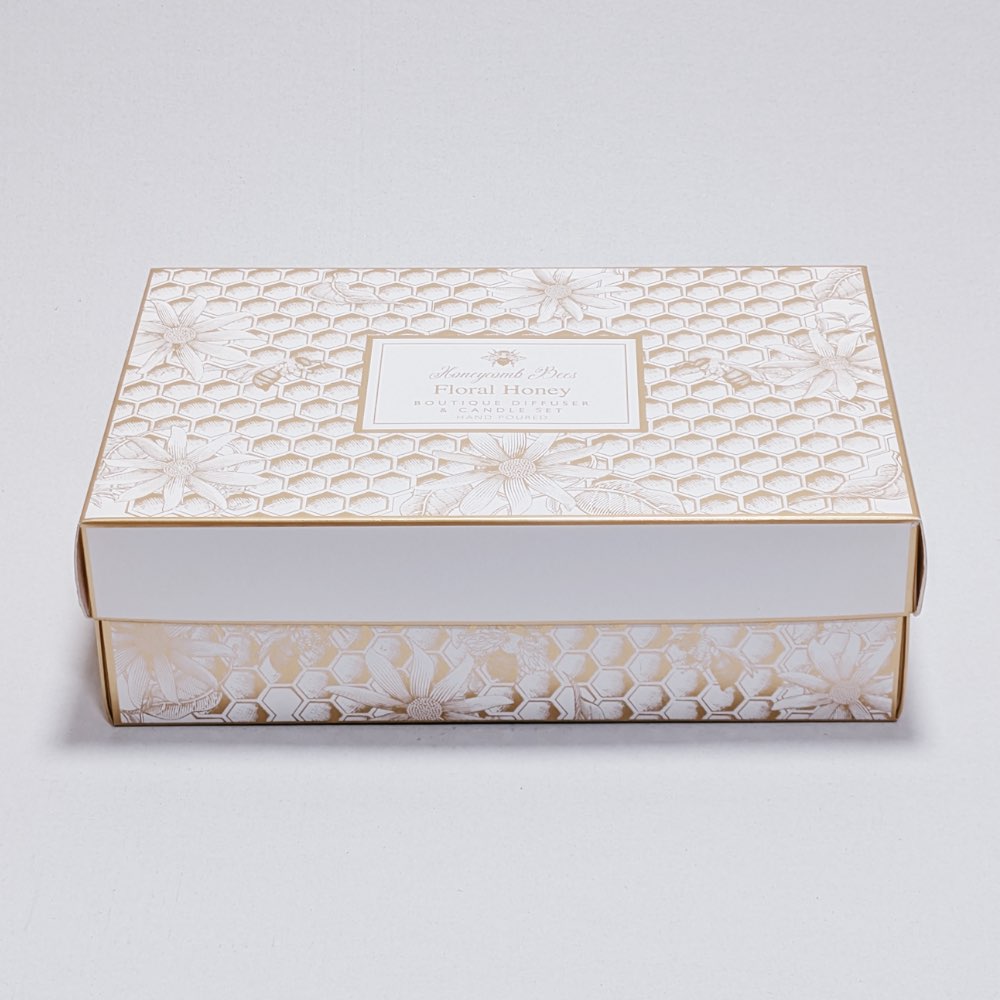 Honeycomb Bees - Diffuser and Candles Set