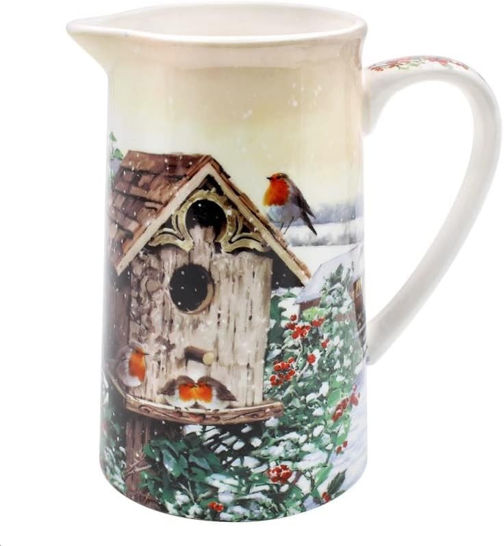 Robin Birdhouse Jug (1 pint)