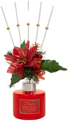Winter Berries & Poinsettia - Single Diffuser