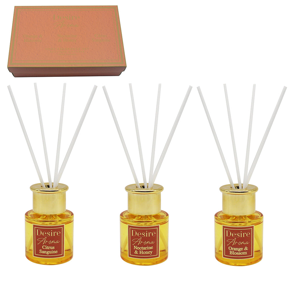 Clear - Amber - Set 3 Diffusers