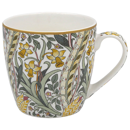 William Morris' Daffodils Breakfast Mug