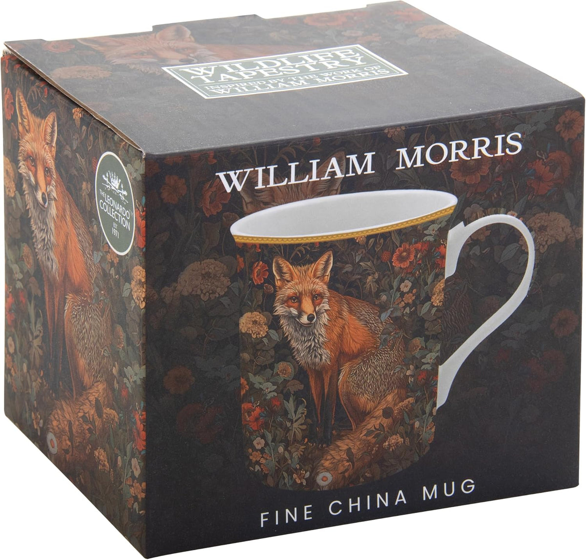 William Morris' Fox Tapestry Mug