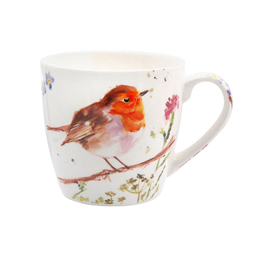 Robin (R) by Jennifer Rose Breakfast Mug