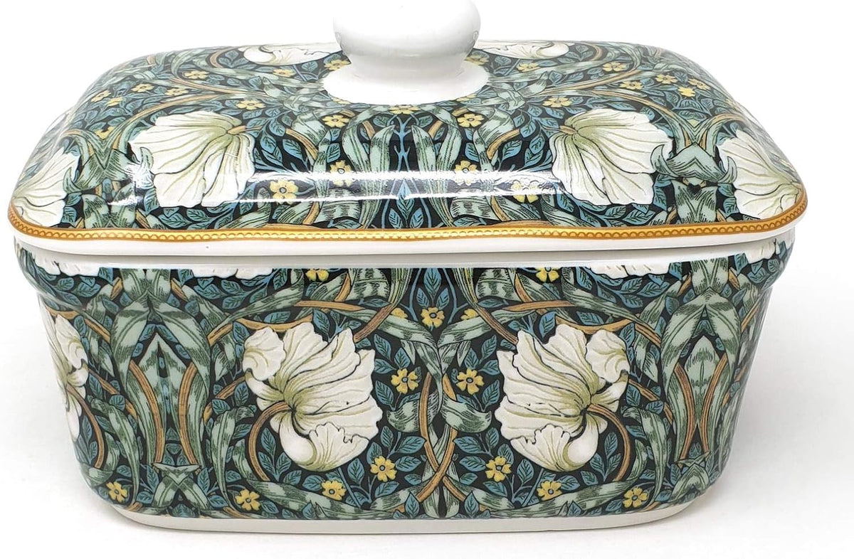 William Morris' Pimpernel Butter Dish