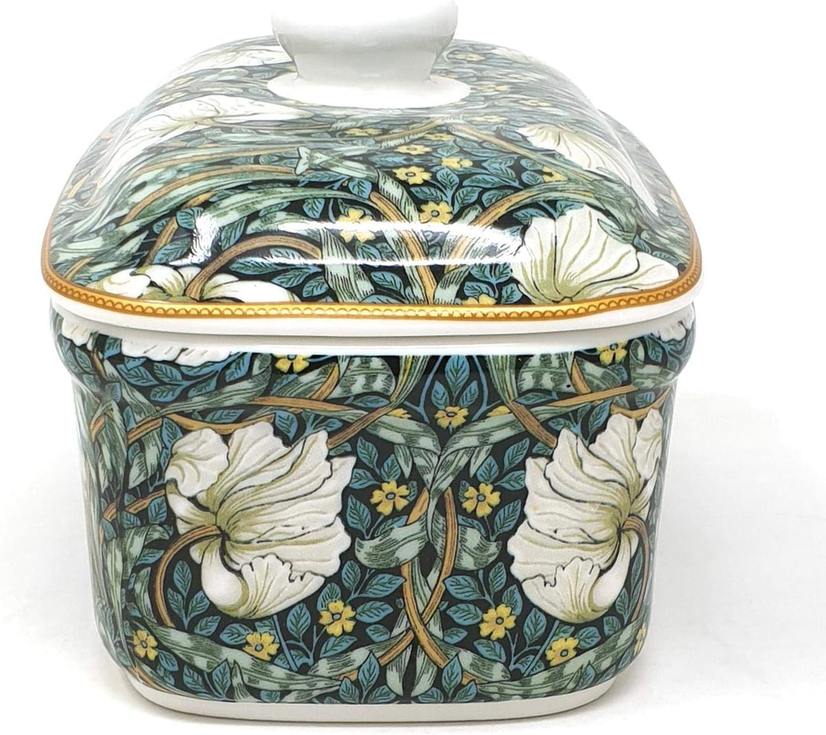William Morris' Pimpernel Butter Dish