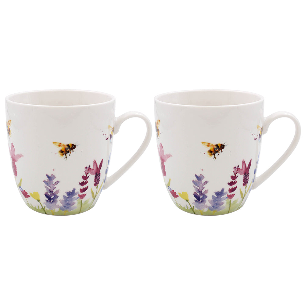 Lavender & Bees - Set 2 Coffee Mug
