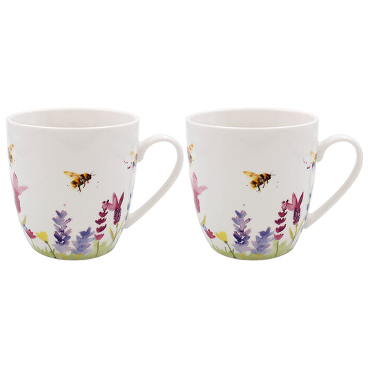 Lavender & Bees - Set 2 Coffee Mug