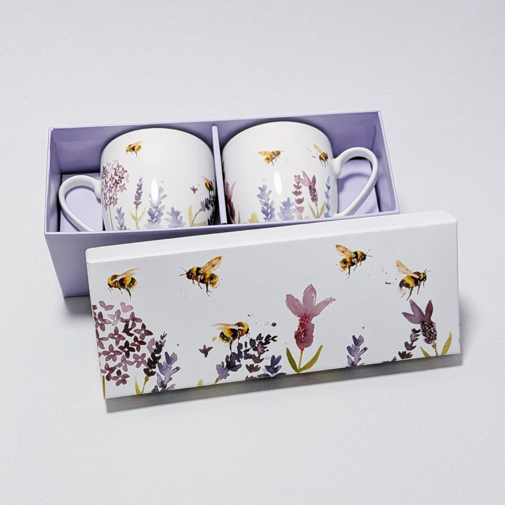 Lavender & Bees - Set 2 Coffee Mug