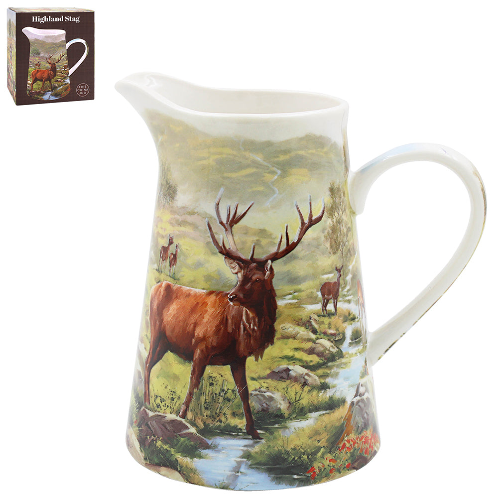 Highland Stag (Macneil Studios) Jug