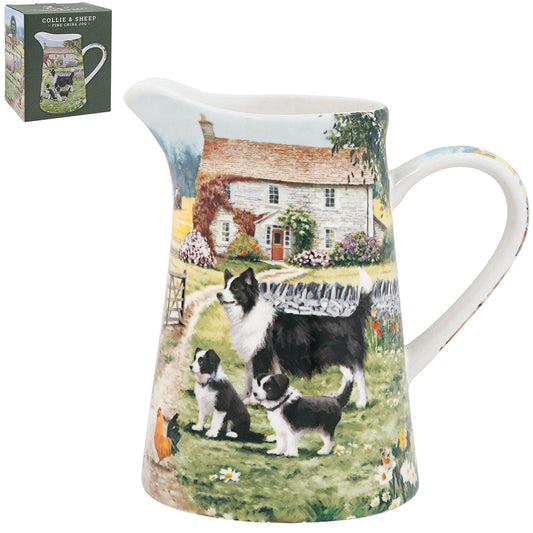 Collie and Sheep Jug