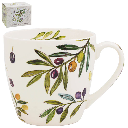 Olive Grove Breakfast Mug