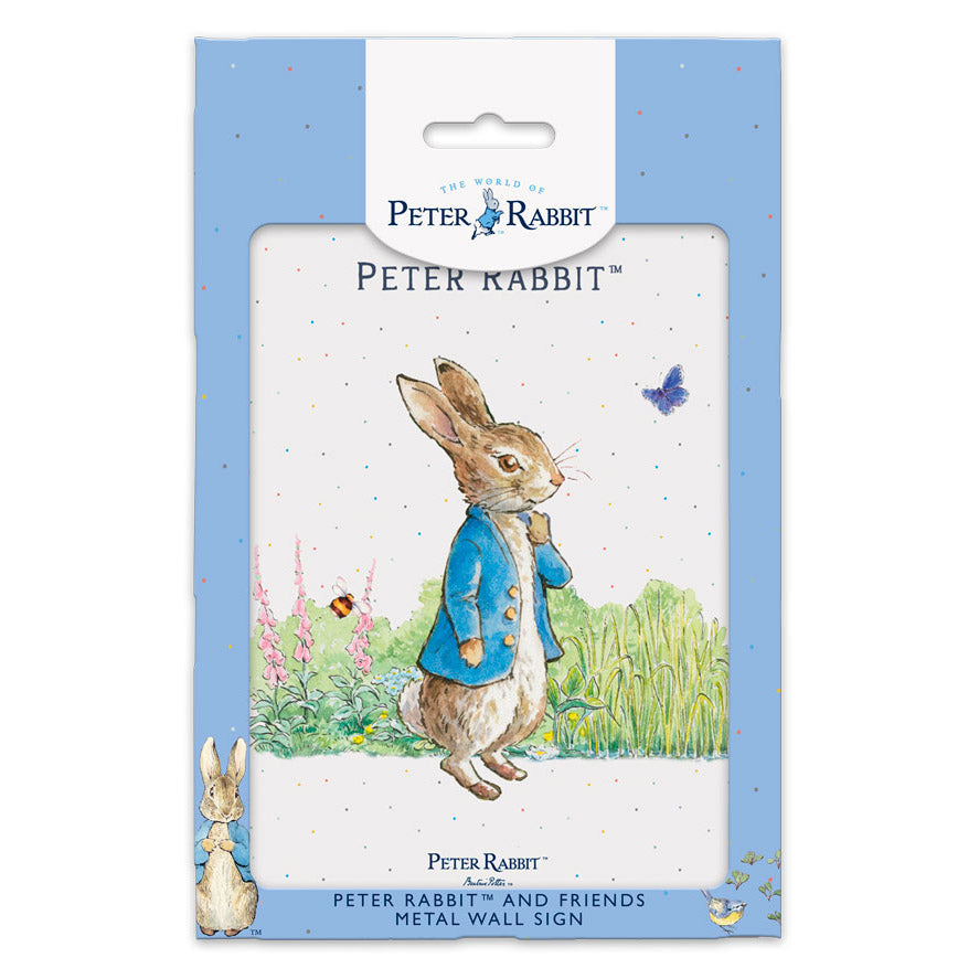 Beatrix Potter - Peter Rabbit with Butterfly and Bee (Small)