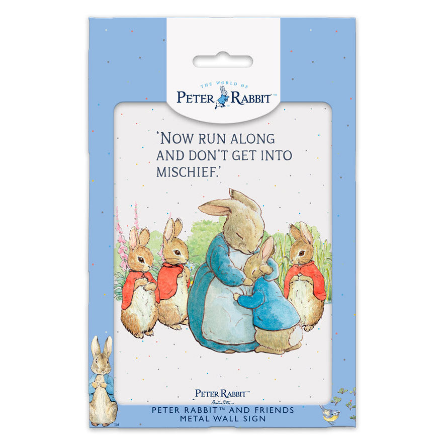 Beatrix Potter - 'Now run along and don't get into mischief' (Small)