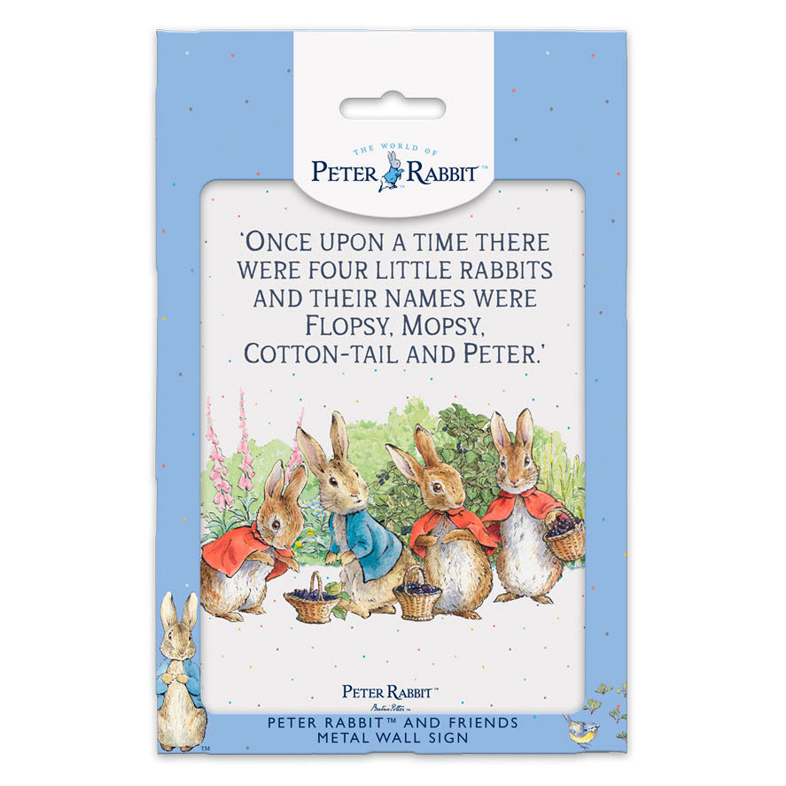 Beatrix Potter - 'Once Upon a time there were four little rabbits… (Small)