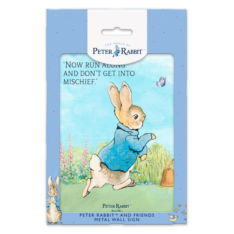 Beatrix Potter - Peter Rabbit - Now run along and don't get into mischief (Small)