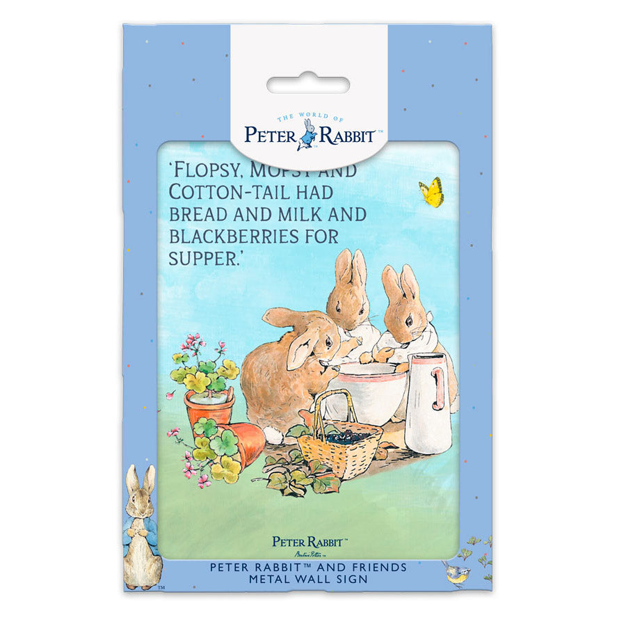 Beatrix Potter - Flopsy, Mopsy and Cotton-Tail had bread and milk… (Small)