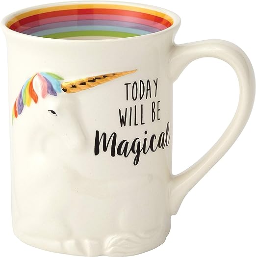 Sculpted Magical Unicorn Mug