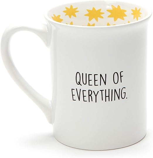 Queen of Everything Glitter Mug