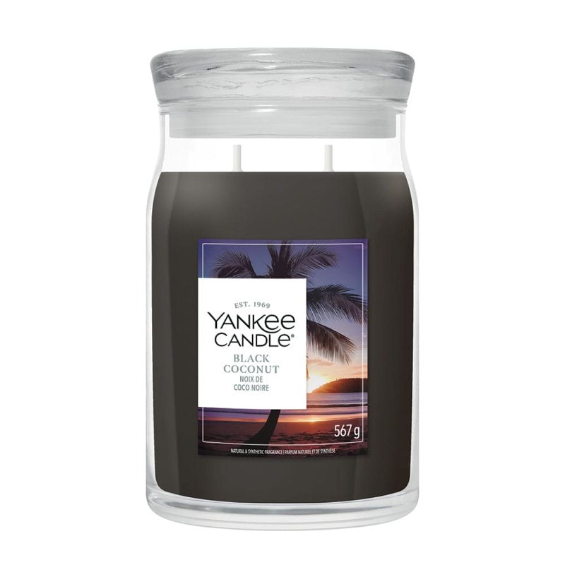 Black Coconut - Signature Large Jar Scented Candle