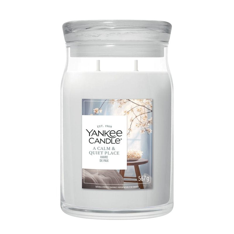 A Calm & Quiet Place - Signature Large Jar Scented Candle