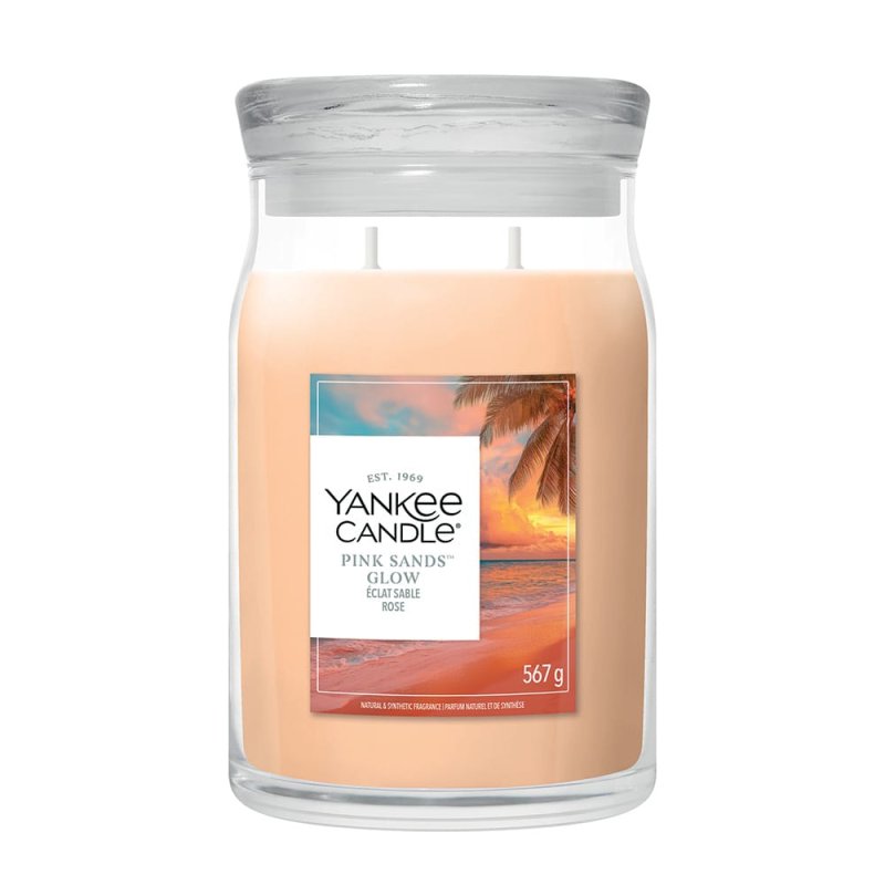 Pink Sands Glow - Signature Large Jar Scented Candle