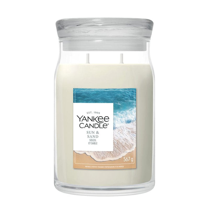Sun & Sand - Signature Large Jar Scented Candle
