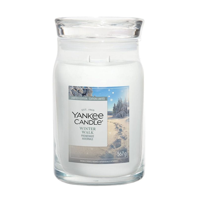 Winter Walk - Signature Large Jar Scented Candle