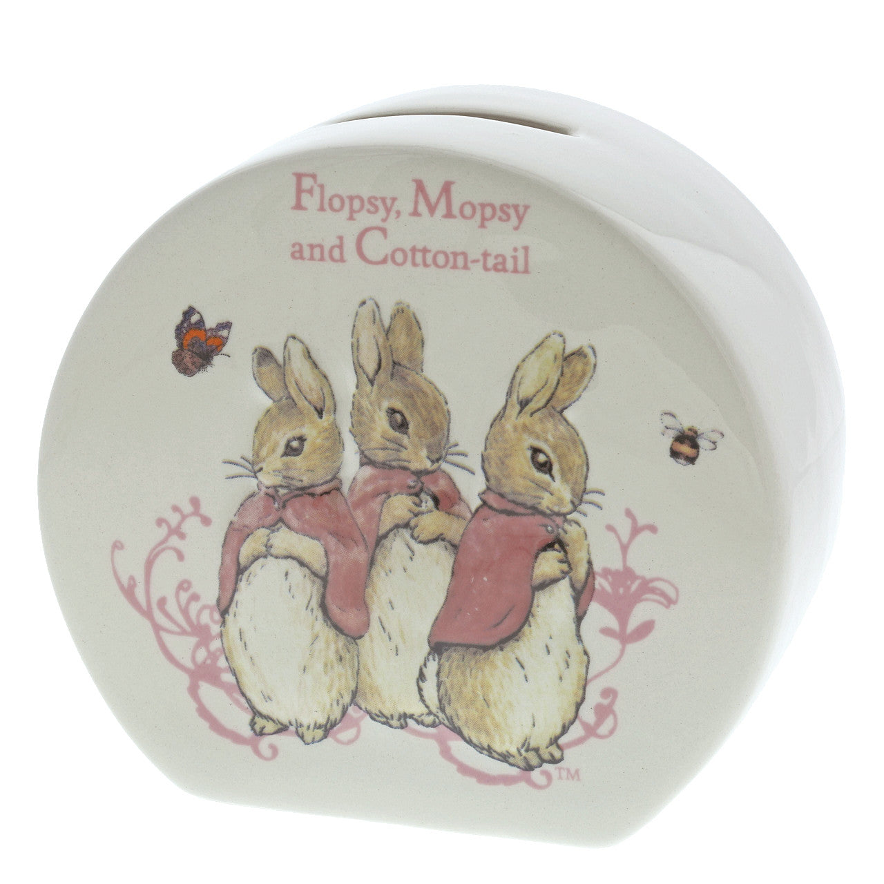 Flopsy, Mopsy and Cotton Tail Money Bank