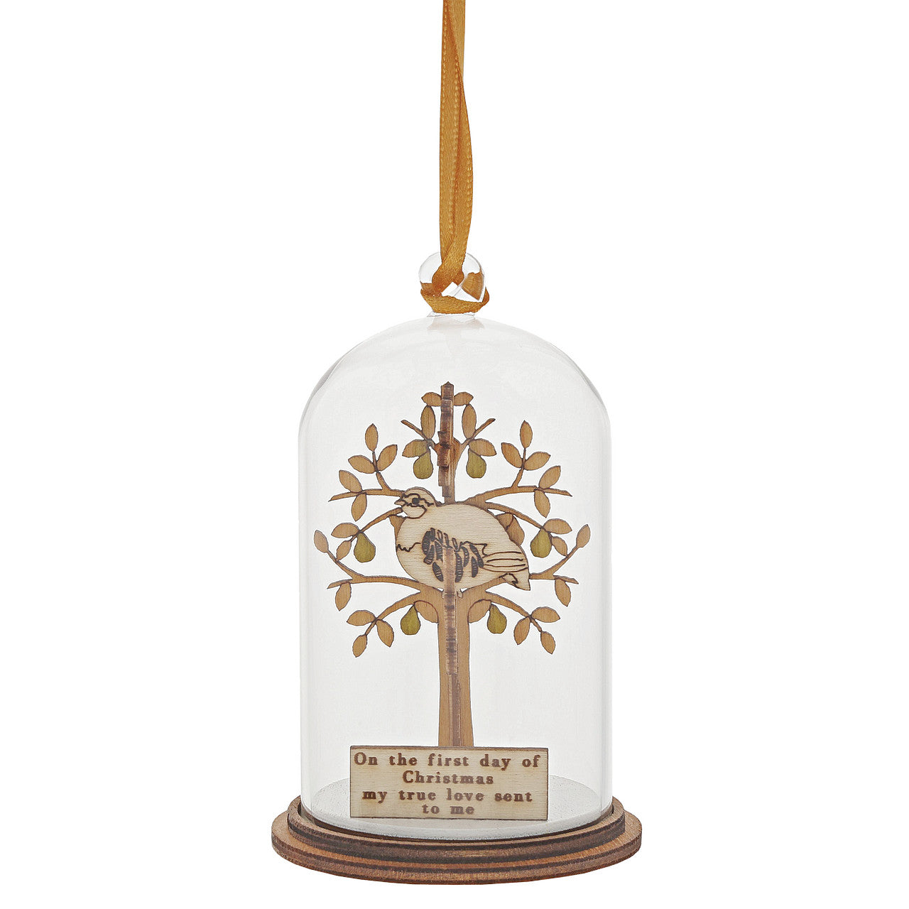 Partridge in a Pear Tree Hanging Ornament