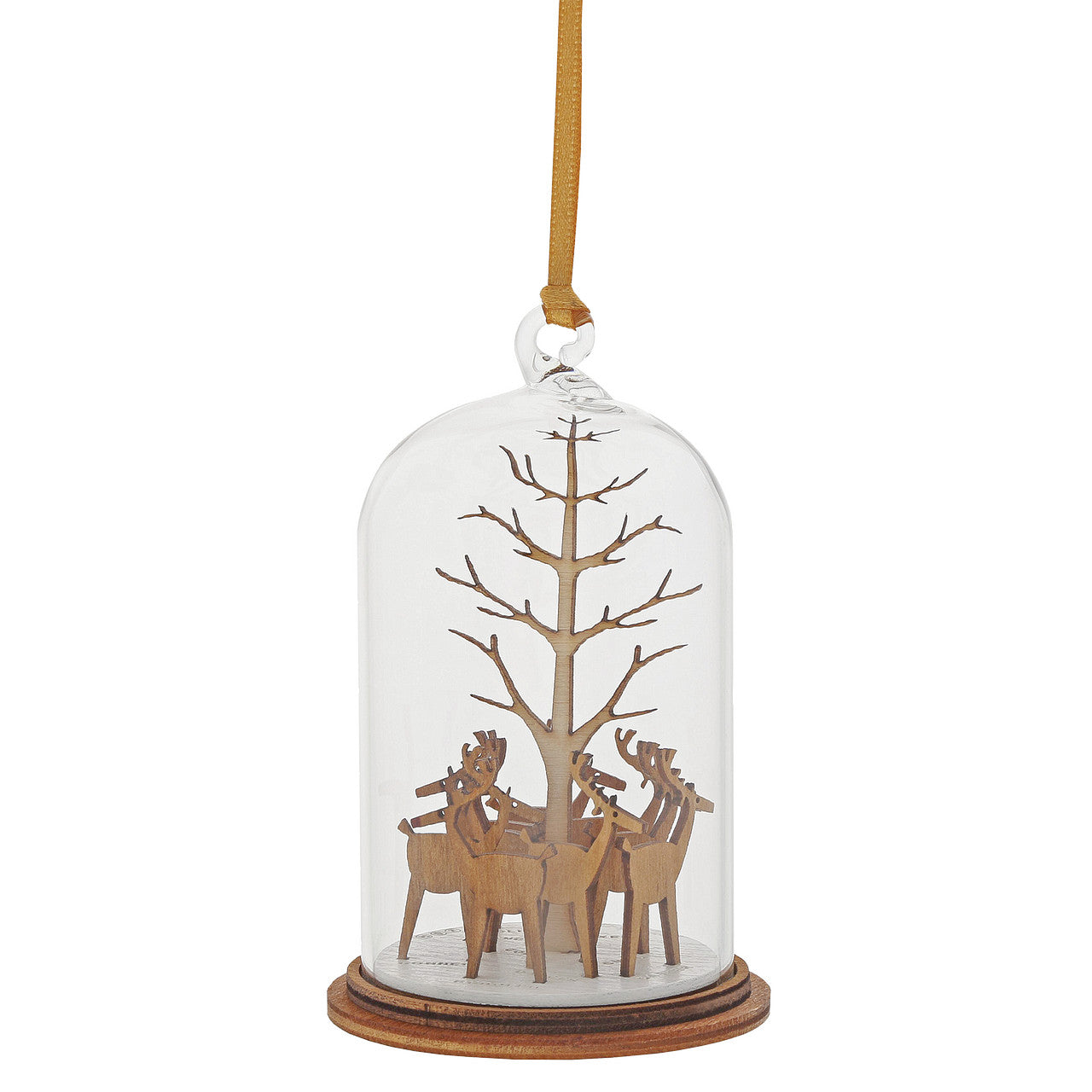 Santa's Reindeers Hanging Ornament